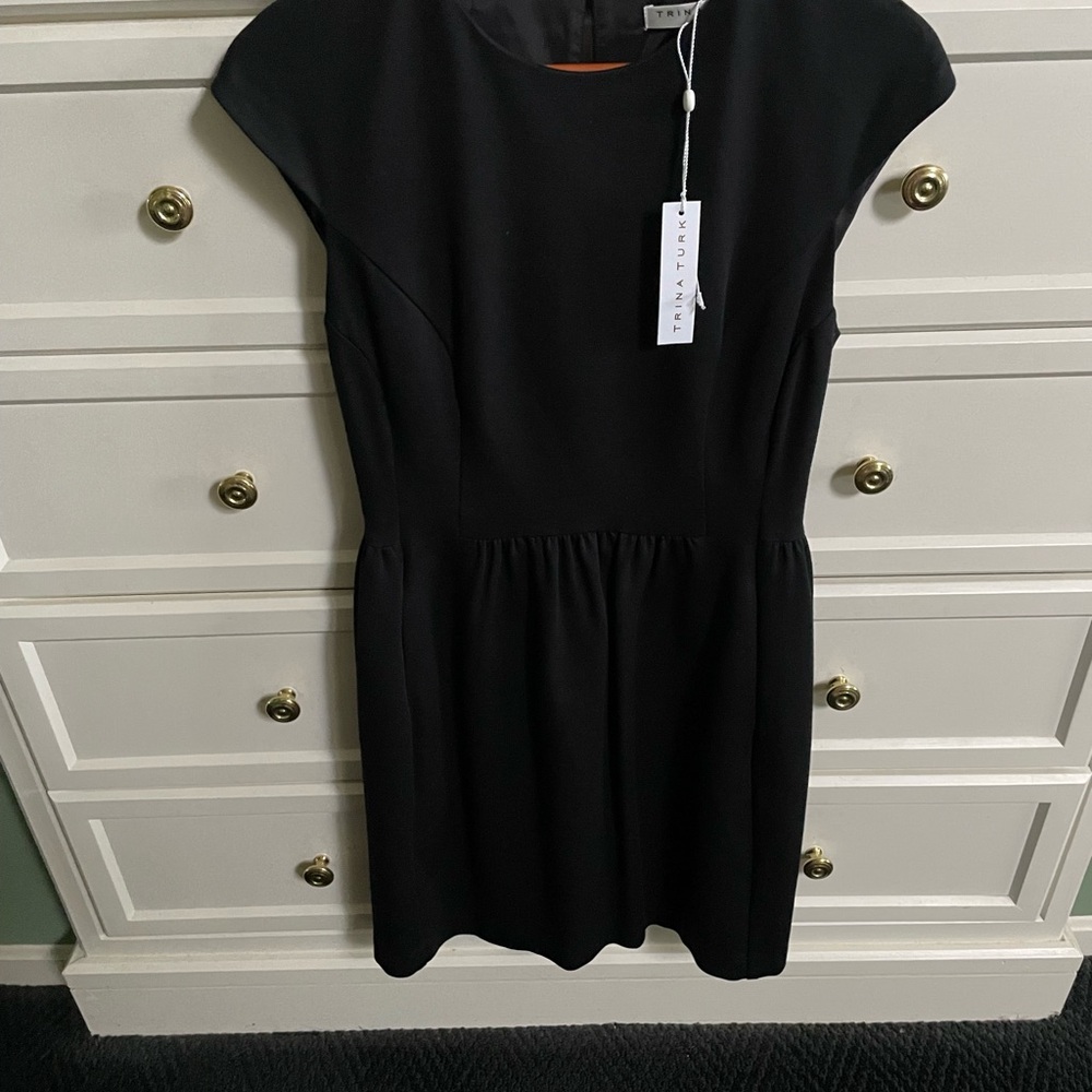 Trina Turk Black Mini Dress